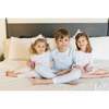 Ava Pima Cotton Pajama Pant Set, Pink Tiny Vine - Pajamas - 5