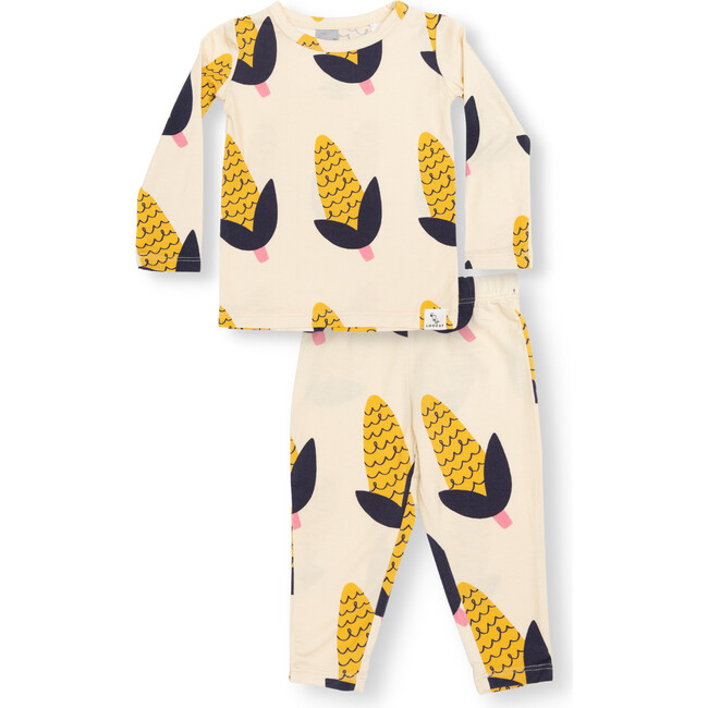 Corn Pajama Set, Cream