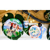 Small Pirate Paper Party Plates, Set of 8 - Tableware - 2