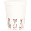 8oz Ballerina Paper Party Cups, Set of 8 - Tableware - 1 - thumbnail