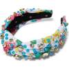 Women's Roller Rabbit Beaded And Crystal Knotted Headband, Multi - Hair Accessories - 1 - thumbnail