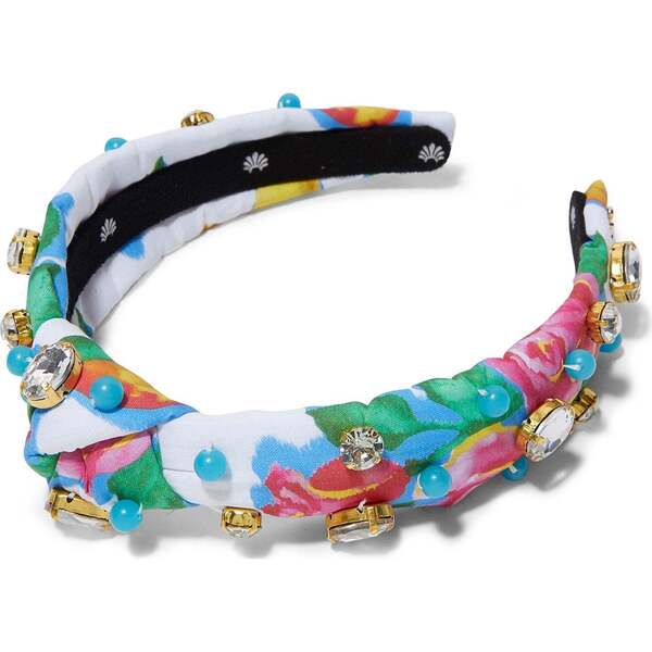 Roller Rabbit Kids Beaded Crystal Knotted Headband, Multi  display picture 1
