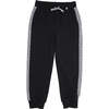 Check Mate Jogger, Black - Sweatpants - 1 - thumbnail