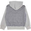 Check Mate Zip Hoodie, Grey - Jackets - 3