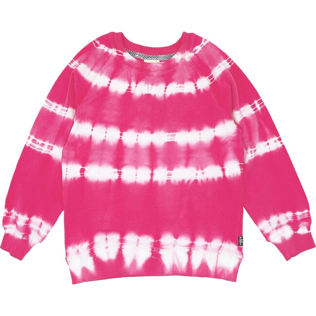 Blurred Lines Pullover, Pink - Sweatshirts - 1