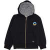 Icon Zip Hoodie, Black - Jackets - 1 - thumbnail