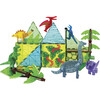 Magna-Tiles Dino World XL 50-Piece Set - STEM Toys - 1 - thumbnail