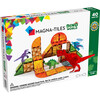Magna-Tiles Dino World 40-Piece Set - STEM Toys - 2