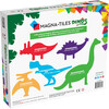 Magna-Tiles Dinos 5-Piece Set - STEM Toys - 3