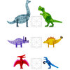 Magna-Tiles Dinos 5-Piece Set - STEM Toys - 5
