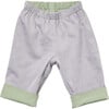 Reversible Baby Pant, Seafoam - Pants - 3