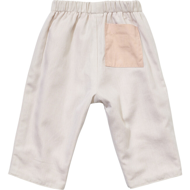 Reversible Baby Pant, Rose - Pants - 4