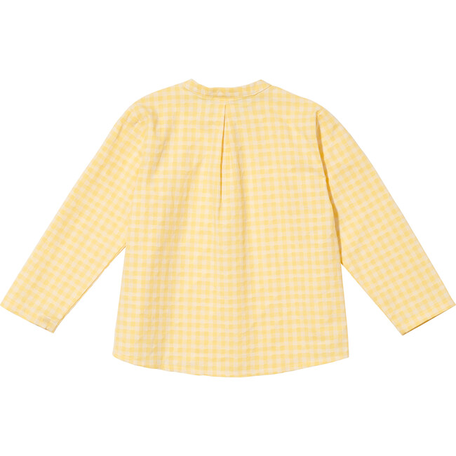 Lupo Shirt, Yellow Check - Shirts - 3