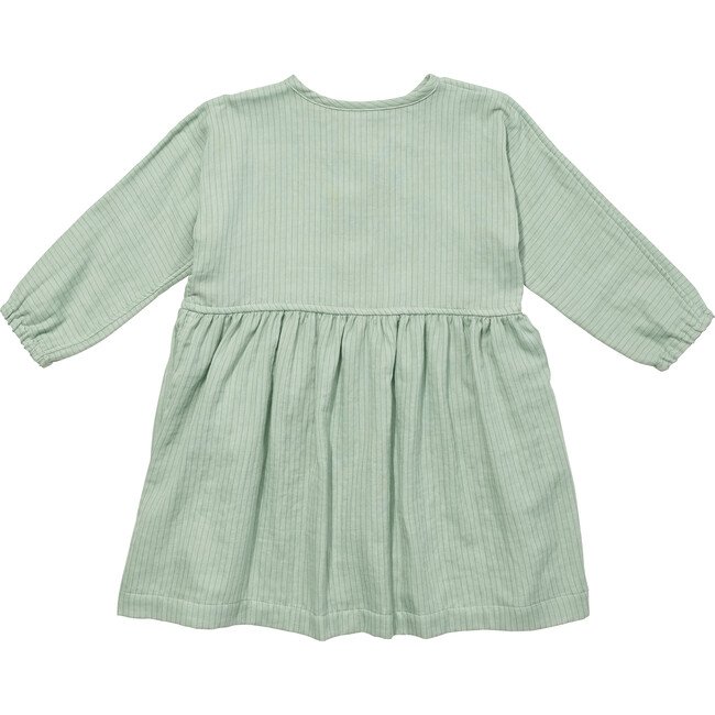 Cecil Dress, Green Herringbone - Dresses - 3