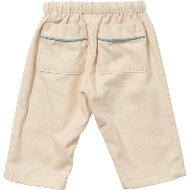 Bowie Baby Pant, Oatmeal Flannel - Pants - 3