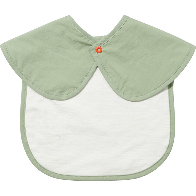 Waterproof Bib, Seafoam - Bibs - 3