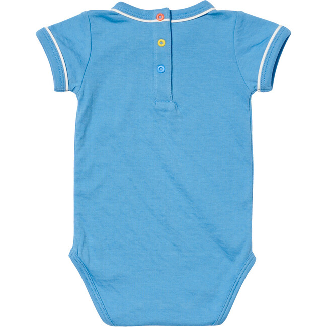 Willie Onesie, Blue - Rompers - 4