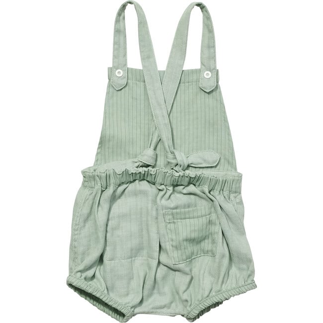 Frances Bubble, Green Herringbone - Rompers - 4