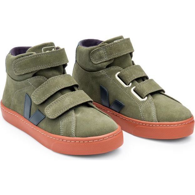 Esplar Mid Suede Sneakers, Khaki - Sneakers - 2