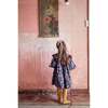 Lara Charcoal Wild Flowers Dress, Multicolored - Dresses - 4