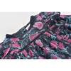 Celia Charcoal Wild Flowers Blouse, Multicolored - Blouses - 6