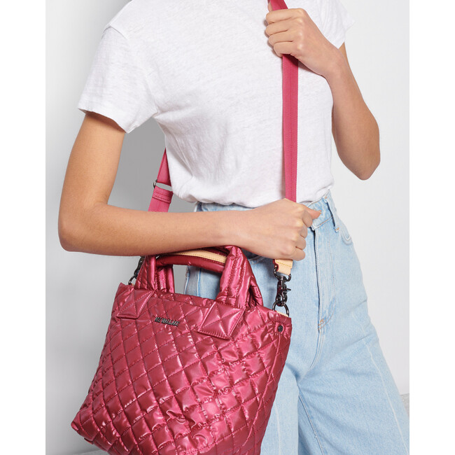 Mini Metro Tote Deluxe, Peony Pearl - Bags - 3