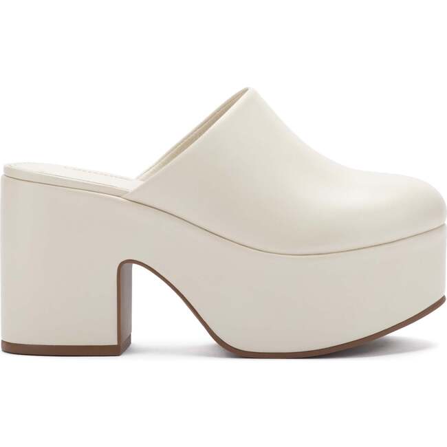 Miso Platform Clog, Ivory - Slip Ons - 1