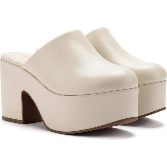 Miso Platform Clog, Ivory - Slip Ons - 2