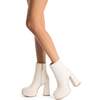 Dolly Boot, Ivory - Boots - 4