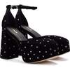 Ari Pump, Black and Silver Stars - Dress Shoes - 2