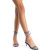 Larroudé x Favorite Daughter Sandal, Blue - Sandals - 5
