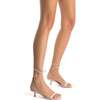 Larroudé x Favorite Daughter Sandal, Ivory - Sandals - 4