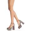 Ari Pump, Black Mixed Flowers - Dress Shoes - 5