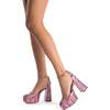 Ari Pump, Tartan - Dress Shoes - 5