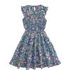 Iris Dress, Blue - Dresses - 2 - thumbnail