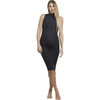 Women's Emma Maternity Dress, Black - Dresses - 1 - thumbnail