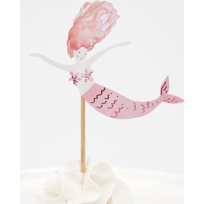 Mermaid Cupcake Kit - Party Accessories - 4