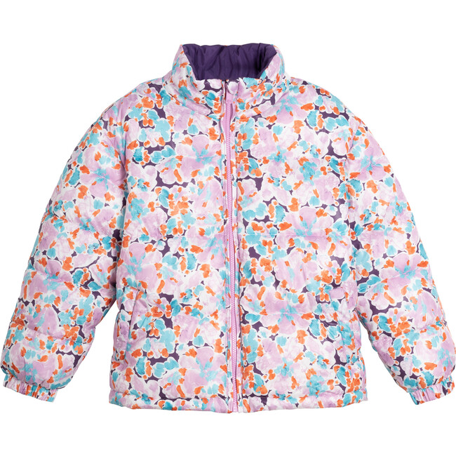 Mick Reversible Jacket, Abstract Flower