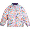 Mick Reversible Jacket, Abstract Flower - Jackets - 1 - thumbnail