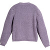 Ella Cropped Cardigan, Lavender - Sweaters - 3 - thumbnail
