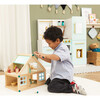 Olivia's Little World by Teamson Kids - Moose Lodge Cabin 3.5" Doll House, Sea Green - Dollhouses - 6