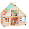 Olivia's Little World by Teamson Kids - Moose Lodge Cabin 3.5" Doll House, Sea Green - Dollhouses - 7 - thumbnail