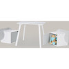 Fantasy Fields by Teamson Kids - Biscay Bricks Table & Chairs Kids Furniture, Grey - Play Tables - 7