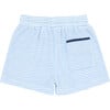 Boys French Terry Short, Powder Blue Stripe - Shorts - 2