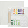Colorific Canvas Paint By Number Kit: Terrific Tiger - 15 PC Set - Painting - 2