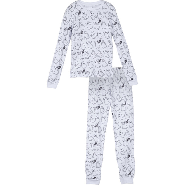 Dahl Halloween Pajama Set, Boo - Pajamas - 1