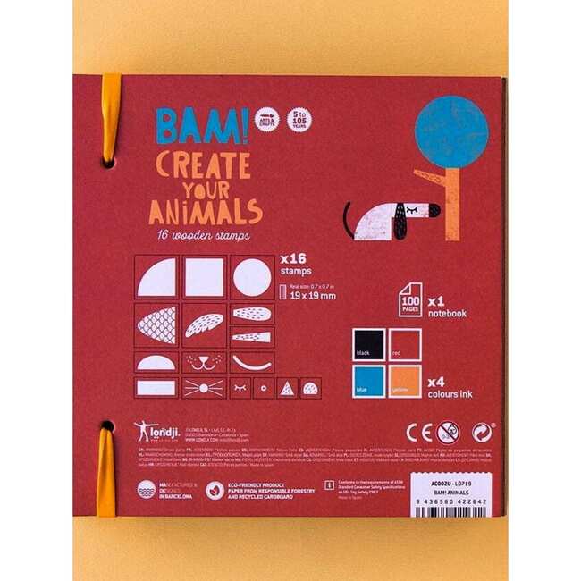 Create Your Own Animals Stamp Set - Arts & Crafts - 5