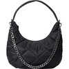 Quilted Bowery Shoulder, Black - Bags - 1 - thumbnail