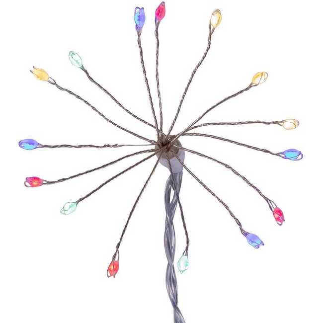 75-Light Cluster Burst Multi-Color Superbright LED Light Set - Accents - 1