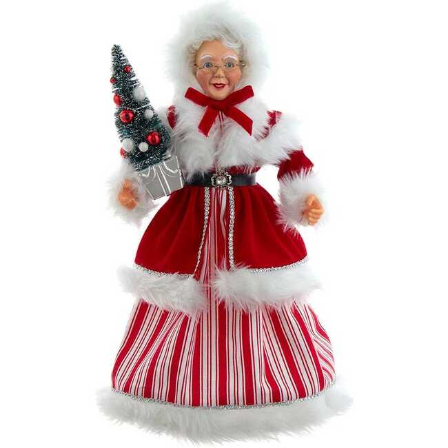 17.25-Inch Kringle Klaus Peppermint Mrs. Claus - Accents - 1